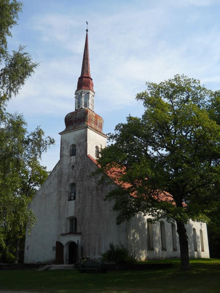 8. attēls. Opekalna baznīca, kuras tornis tika izmantot novērojumu veikšanai.