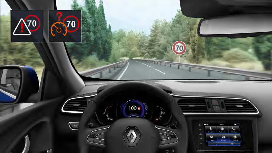 Pilna ceļa kontrole Lai nodrošinātu maksimālu ceļa kontroli katra brauciena laikā, Jūsu rīcībā ir divas kameras, 12 sensori un radars, kas pastāvīgi uzrauga jūsu ceļojuma drošību.
