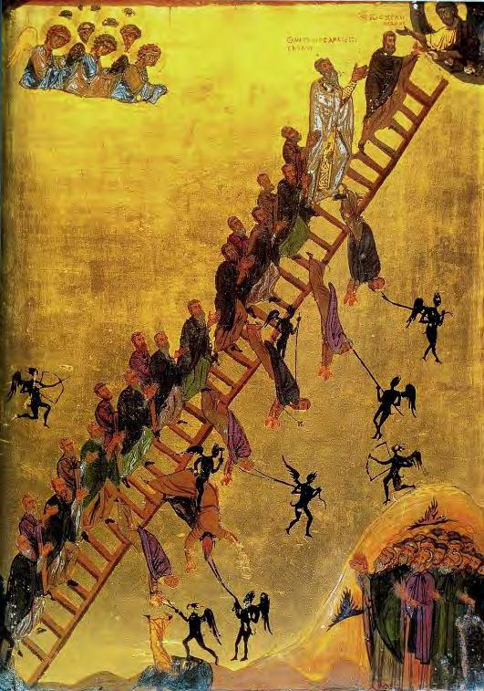 Senais austrumu Baznīcas svētais Jānis Pakāpnieks (John Climacus, John of the Ladder) savu pievādru ieguva no tā, ka sarakstīja slavenu traktātu par mūka kristīgo dzīvi, kuru viņš attēloja kā kāpnes