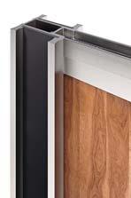Door profiles are visually different and can be used differently.