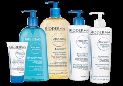 BIODERMA ATODERM BIODERMA Atoderm līnijas produkti sausas, ļoti sausas un atopiskas ādas kopšanai. Nodrošina absolūtu komforta sajūtu un aizsardzību.