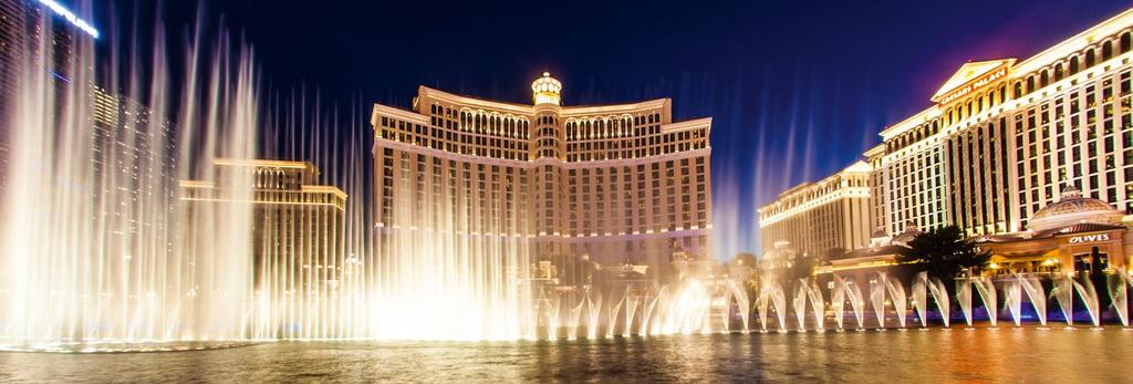 Bellagio Hotel, LLC Bellagio ir viens no lielākajiem un elegantākajiem kompleksiem Las Vegas Strip bulvārī; tas veidots, iedvesmojoties no Belādžo pilsētiņas, kas atrodas Itālijā pie Komo ezera.