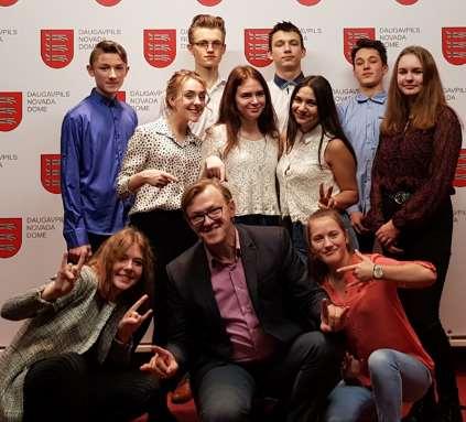 Daugavpils novada jaunatnes pasākumā «Gada balva 2019» KC