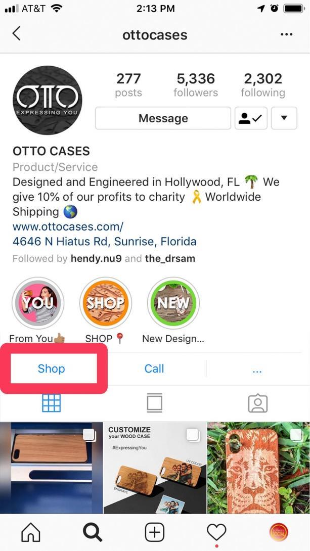 Instagram Shop iegūst popularitāti Izmanto aizvien