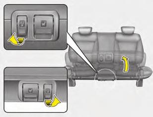 Jūsu automašīnas drošības iezīmes c010307atq Aizugurējā sēdekļa nolocīšana (4.