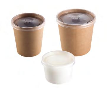 SOUP ECONOM 26C (крафт) 90x110 760 250 9,8 / 0,12 Упаковка для супов, каш, мороженого Идеальное упаковочное решение для горячих и холодных продуктов Специальная крышка с отверстиями для выхода