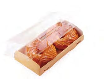 Количество макарони в коробке Вес, кг / м 3 ECO MB 6 180x55x55 6 500 12 / 0,03 ECO MB 12 180x110x55 12 300 11 / 0,03 Упаковка для пончиков Индивидуальная упаковка Легко собирается Прозрачное окно для