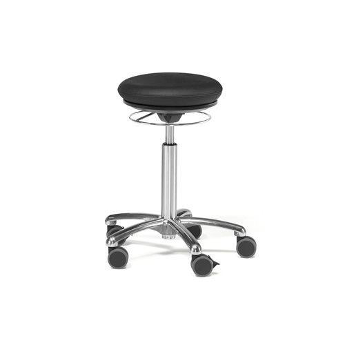Pilates krēsls Bristol (Avots: AJ produkti) Sedlu krēsls Back App individuāli pielāgojas ķermeņa kustībām, kā arī palīdz iekārtoties pareizā, ergonomiskā pozā.
