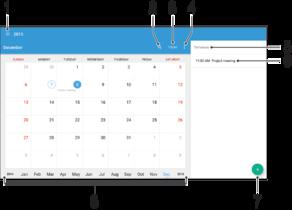 Pulkstenis un kalendārs Kalendārs Izmantojiet lietotni Kalendārs, lai pārvaldītu laika plānošanu.