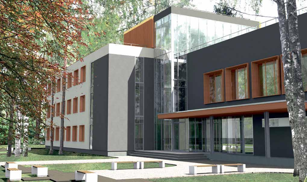 Vienā ēku kompleksā būs apvienota mūzikas skola, bibliotēka un mākslas skola, kuras būvniecība jau ir uzsākta.