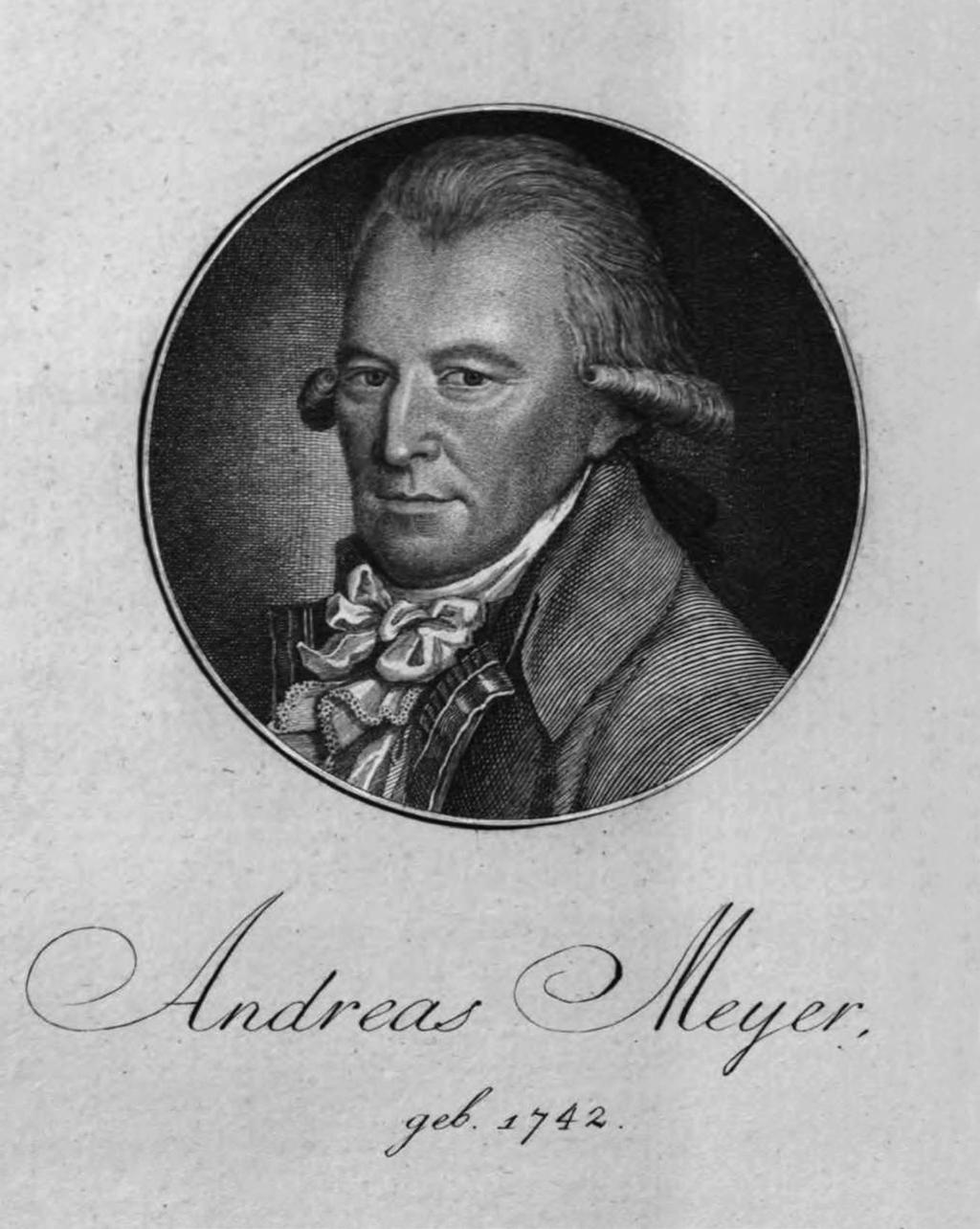 147 Andreasa Meijera portrets (no: Christoph Wilhelm von Bock (Hrsg.) (1794).