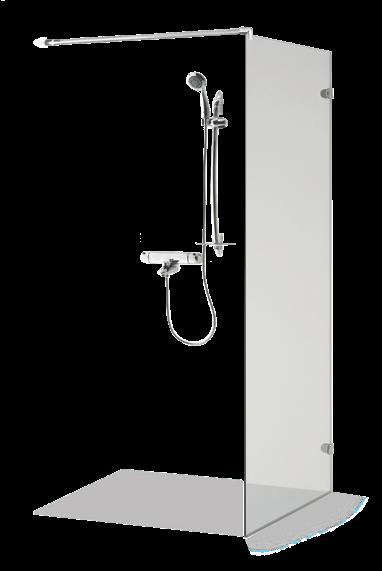 Santehnikas pamatpiedāvājums Ar dušu Bezmaksas kolekcija 20 Elektriskais dvieļu žāvētājs Hromēts, 1200x420mm