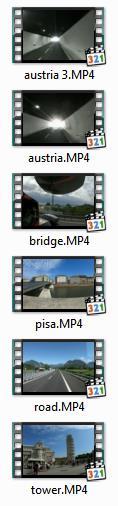 DARBA METODES: 1. sākumu videofragmentu iegūšana, 2. iegūto videofragmentu apstrāde. Izmantojot GoPro Hero 6 kameru, tika nofilmēti 6 bāzes videofragmenti (sk. 1. att.).