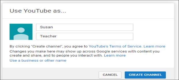 5 Tevi aizvedīs uz YouTube vietni noklikšķini uz pogas Sign in/pierakstīties (1) (augšējā labajā stūrī). Tu būsi automātiski pieteicies, izmantojot savu Gmail kontu. PIEZĪME.