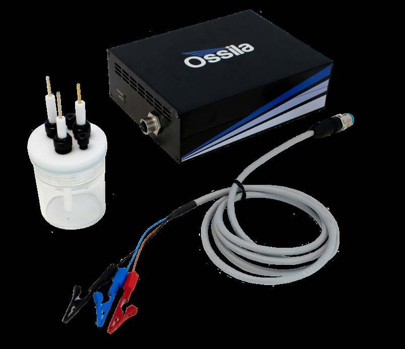 1. Overview Ossila s Potentiostat is low-cost and easy-to-use system for performing cyclic voltammetry measurements.