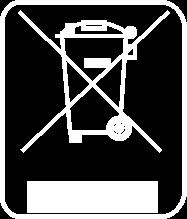 (EN) Electrical and electronic equipment disposal: Symbol indicating separate collection for waste of electrical and electronic equipment.