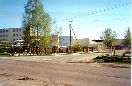 3.attēls Knauf rūpnīcas ēkas, tuvojoties no Rīgas puses 4.attēls A/S Viator teritorija Būvniecība Kā jauna un ļoti perspektīva nozare Salaspils novadā ir loģistikas un noliktavu būvniecība.
