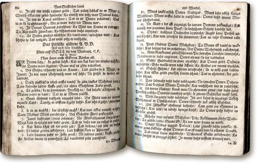K. Fīrekers. Ar Dievu sāc, ko gribi sākt. Latviešu Zelta ABC (1685?
