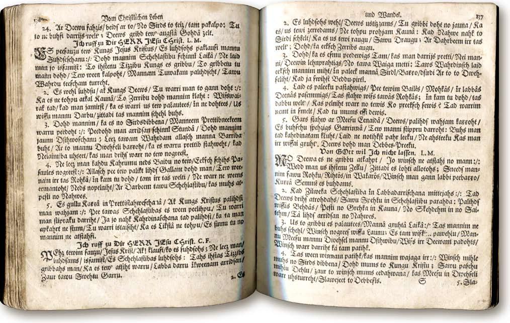 12 K. Fīrekers. Ar Dievu sāc, ko gribi sākt. Latviešu Zelta ABC (1685?