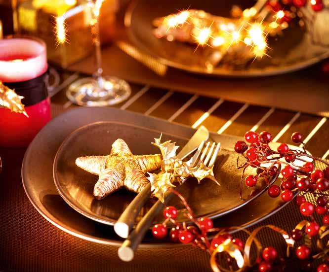 Decembris ir daudz saviesīgu vakaru, uzņēmumu pasākumi, svētku ēdienkarte individuāliem klientiem un Jaungada ballītes. Tajā laikā virtuve neapstrīdami kļūst par notikumu centru.