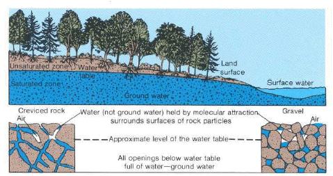 Pazemes ūdeņi ir kvalitatīvs ūdens resurss -tīrāki par virszemes ūdeņiem. To pašattīrīšanās spējas ir niecīgas, salīdzinot ar virszemes ūdeņiem.