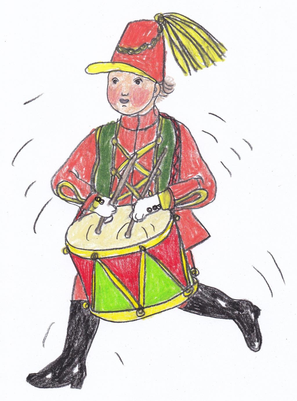 Rīgas dimdinātājs Līvijas Leimanes teksts Andras Otto ilustrācijas Kādam mazam puikam tika uzdāvinātas bungas un bundzinieka apģērbs. Bungas skaļi rībēja.