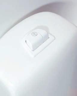 Pateicoties Gustavsberg Triomont uzstādīšanas sistēmai pie sienas uzstādāmos tualetes podus var ierīkot praktiski jebkurā vannas istabā.