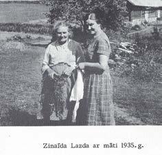 Z.Lazda Fišbachas nometnē Vācija, 1947.g. kundze (Anna Findley) Sēlemas pilsētā Oregonā. Izceļošanai tuvojoties, radās bažas un tumšas nojautas.