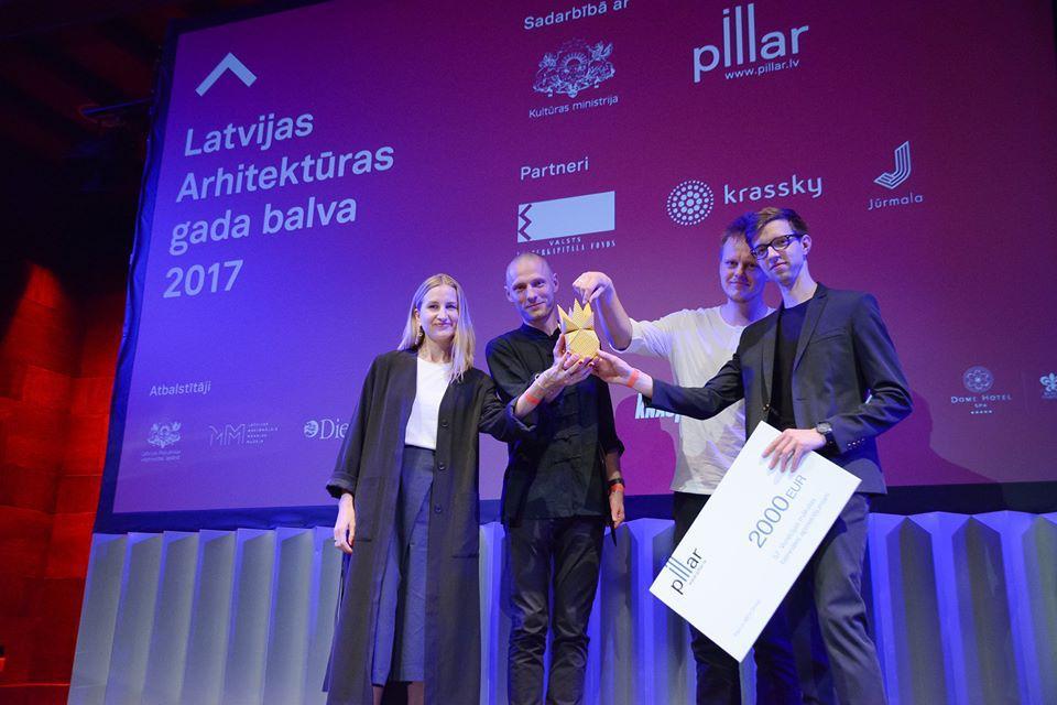 Latvijas arhitektūras gada balva 2017 Dina