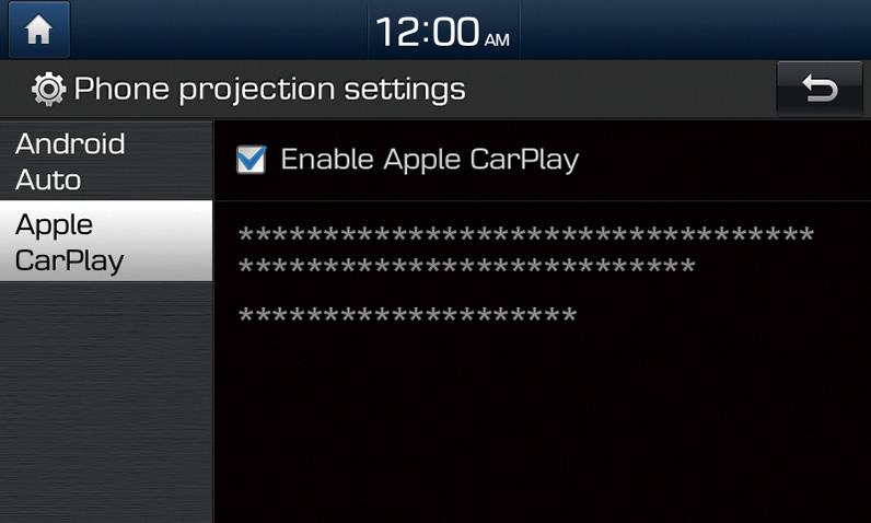 iphone pievienošana, izmantojot Apple CarPlay Pirms lietojat Apple CarPlay, obligāti pārbaudiet šādus kritērijus: Apple CarPlay atbalsts jūsu iphone ierīcē Ieslēdziet Apple CarPlay, rīkojoties šādi: