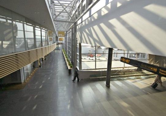 Lidostas "Rīga" termināļa kapacitāte 2016