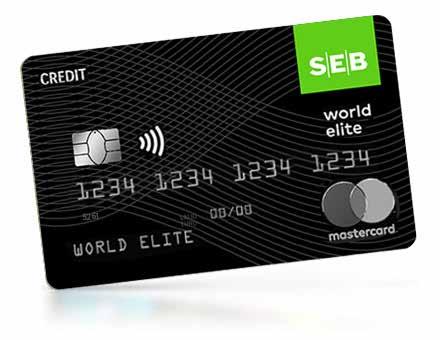 īpašām priekšrocībām Mastercard World Elite kredītkarte ir kļuvusi par visā pasaulē zināmu kvalitātes un privilēģiju