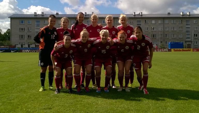 --- Sieviešu nacionālā izlase --- Latvijas nacionālā sieviešu futbola izlase 2015.