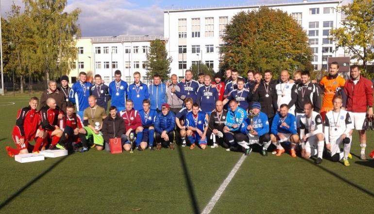 TAUTAS FUTBOLS --- Latvijas Kausa izcīņa futbolā 7:7 --- Zemgales Olimpiskajā centrā Jelgavā 11.