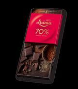 ŠOKOLĀDE AR DPINĀTĀM MANDELĒM UN ĶIRŠIEM 52% 100 g Tumšā šokolāde ar drupinātām mandelēm un ķiršiem Dark chocolate chopped mandels and cherries Темный шоколад с измельченным