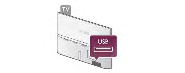 laties ierakst$t apraidi ar TV ce"ve(a datiem no interneta, pirms uzst#d$t USB cieto disku, j%su televizor# j#b%t iestat$tam interneta piesl!gumam.