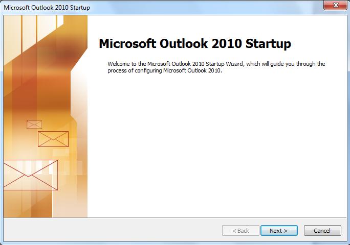 un paroli Atkārtoti ielādējot Microsoft Outlook 2010 galvenos darba režīmus jāuzstāda ar komandām: File Info Account Settings : Izmantojot šo režīmu