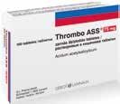 39 Thrombo ASS ACIDUM ACETYLSALICYLICUM Lai dzīve turpinās! Sirds aspirīns veselai sirdij un asinsvadiem. Mazina infarkta un insulta risku. Apvalkotās, zarnās šķīstošās tabletes saudzē kuņģi.