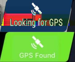Deeper PRO + vai CHIRP +. Atrodoties GPS režīmā krastā, jūs pamanīsiet, ka ekrāna augšdaļā ir GPS statusa ikona. Labs labojums.