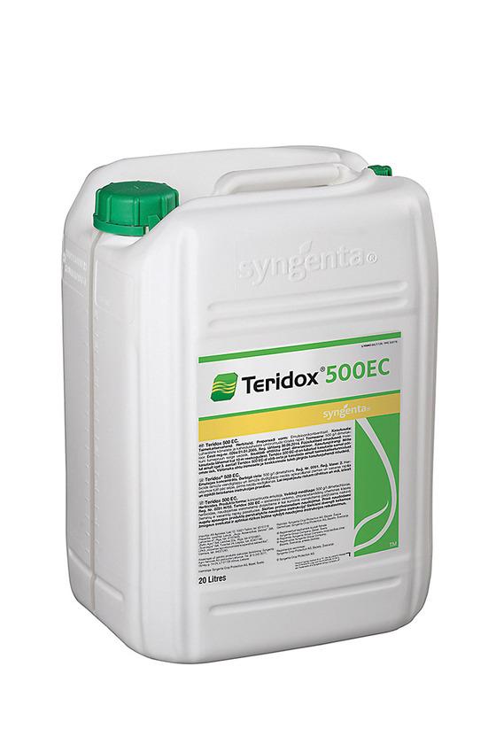 TERIDOX 500EC Herbicīds īsmūža viendīgļlapju un īsmūža divdīgļlapju nezāļu apkarošanai.