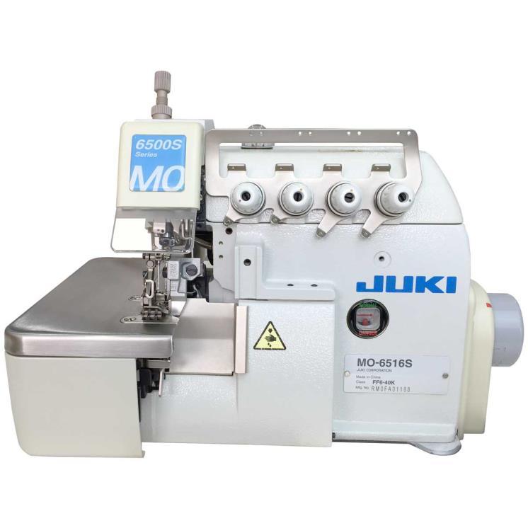 Overloks JUKI MO-6516S 5-Thread 2-Needle HIgh-Speed Industrial Overlock Machine https://www.youtube.com/watch?