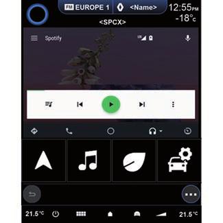 Auto Lietojumprogrammu Android Auto un Yandex.Auto un pakalpojuma CarPlay funkcijas ir atkarīgas no tālruņa veida un modeļa.