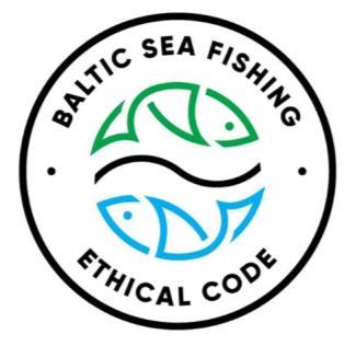 PIELIKUMS Baltijas jūras reģiona zvejošanas ūn makšķerēšanas ētikas kodekss Cienīt zivis, cilvēkūs ūn dabū.