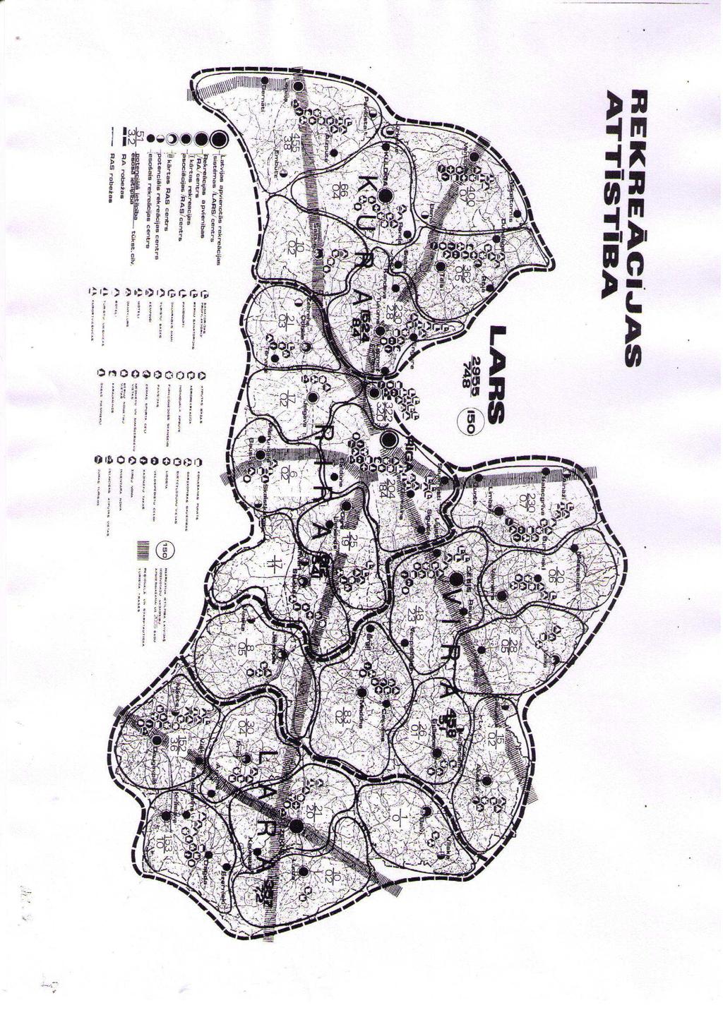 11.attēls Latvijas rekreācijas sistēma