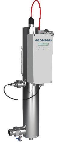 UV-ANLAGEN DVGW ZERTIFIZIERT Serie NEOMERIS UVprofessional DVGW LCD zur Desinfektion von Trinkwasser bis 38 C Bestrahlungskammer aus Edelstahl 1.