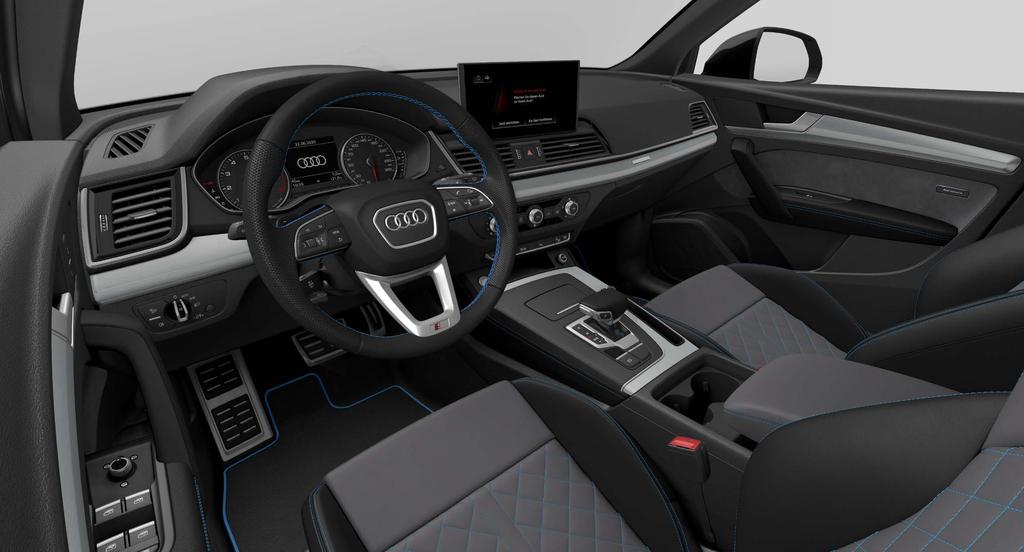 Preisliste Audi exclusive Q5 / Price list Audi exclusive Q5 Vadības ierīces ar ādas apdari, Audi exclusive (YVU) ar Alaska