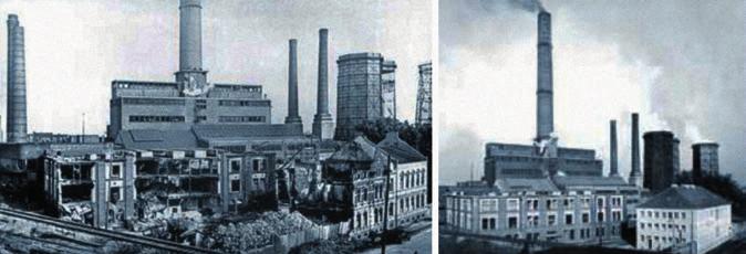 Dortmundes termoelektrostacija pirms un pēc atjaunošanas Sākoties Otrajam pasaules karam, VGB asociācijas darbības joma būtiski mainījās. Jaunu elektrostaciju būvniecība vairs nebija prioritāte.