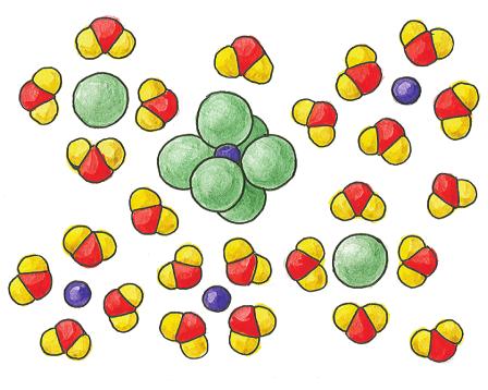 DABASZINĪBAS 11. klase Shematiski attēlo un izskaidro šķīšanas mehānismu vielām ar jonu saiti un polāro kovalento saiti.