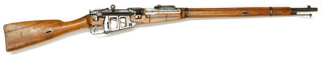 Karavīru apmācību šautene M-1891 Latvijas