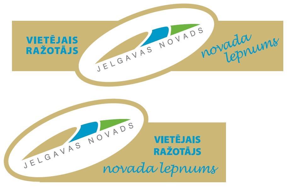 2014.gada septembra Jelgavas novada domes sēdē apstiprināts Jelgavas novada preču zīmes nolikums Vietējais ražotājs novada lepnums.